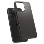 SPIGEN THIN FIT zaštita za iPHONE 15 PRO MAX (GUNMETAL) - Slika 9