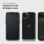 2  komada SPIGEN ALM GLASS FC kaljeno staklo za iPHONE 15 PLUS - Slika 8