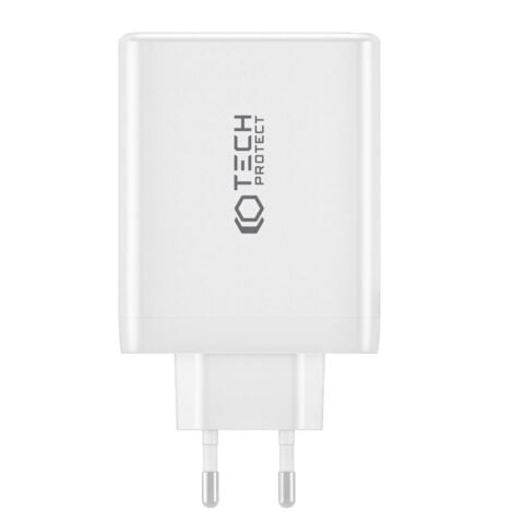 1 TECH-PROTECT NC100W-GAN 4-utora punjač PD100W/QC3.0 (bijeli) - Slika 6