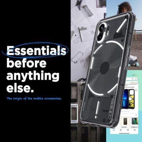 SPIGEN ULTRA HYBRID zaštita za NOTHING PHONE 2 (SPACE CRYSTAL) - Slika 11