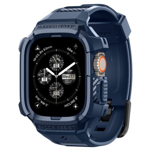 SPIGEN RUGGED ARMOR ”PRO” narukvica / maskica za Apple Watch ULTRA 1 / 2 (49 mm) NAVY BLUE - Slika 10