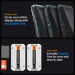 SPIGEN GLAS.TR ”EZ FIT” FC 2 komada za iPHONE 15 PLUS (PRIVACY) - Slika 12