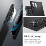 SPIGEN THIN FIT zaštita za Samsung GALAXY S24 ULTRA (crna) - Slika 11