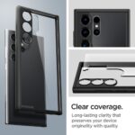 SPIGEN ULTRA HYBRID zaštita za Samsung GALAXY S24 ULTRA (MATTE BLACK) - Slika 3