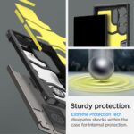 SPIGEN TOUGH ARMOR zaštita za Samsung GALAXY S24 ULTRA (GUNMETAL) - Slika 10