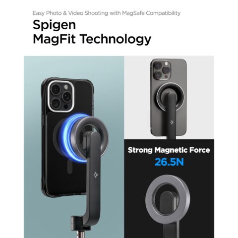 12 SPIGEN S570W MAGSAFE BLUETOOTH SELFIE STICK i TRIPOD 2 u 1 - Slika 13