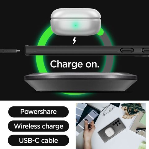 SPIGEN THIN FIT zaštita za Samsung GALAXY S24 ULTRA (crna) - Slika 14