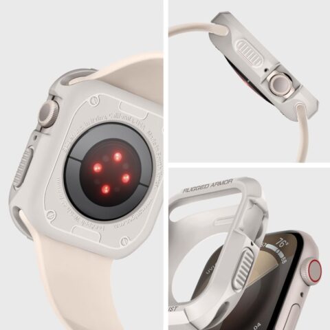 SPIGEN RUGGED ARMOR zaštita za APPLE WATCH 4/5/6/7/8/9/SE (44/45mm) DUNE BEIGE - Slika 10