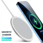 JELLICO bežični punjač MagSafe W11 15W (bijeli) - Slika 3