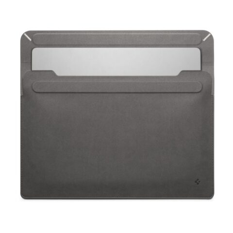 2 SPIGEN VALENTINUS SLEEVE elegantna LAPTOP torbica 15-16" (CITY GREY) - Slika 4