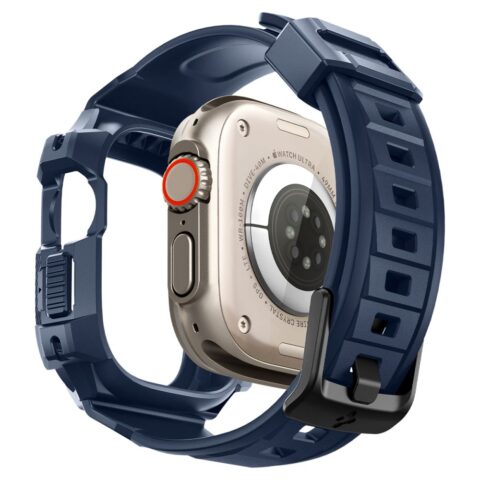 SPIGEN RUGGED ARMOR ”PRO” narukvica / maskica za Apple Watch ULTRA 1 / 2 (49 mm) NAVY BLUE - Slika 4