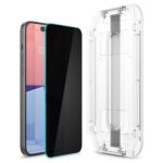 SPIGEN GLAS.TR ”EZ FIT” za iPHONE 15 PRO MAX (PRIVACY) metalizirano - Slika 3