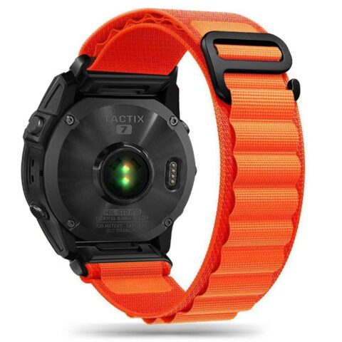 TECH-PROTECT NYLON narukvica GARMIN FENIX 5 / 6 / 6 PRO / 7 (ORANGE) - Slika 1