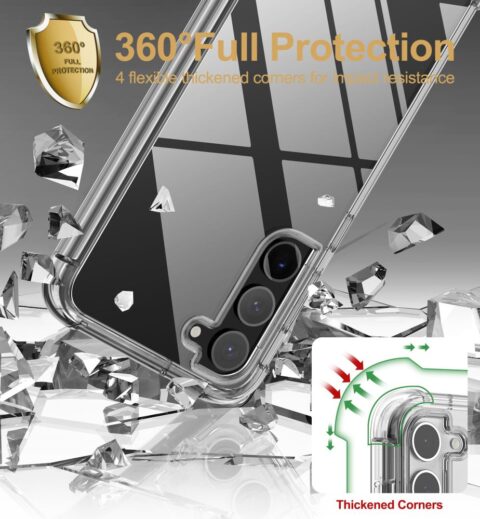 TECH-PROTECT KEVLAR 360 zaštita za Samsung GALAXY S23+ PLUS (prozirna) - Slika 6