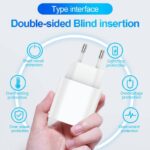 Jellico C35 punjač s kabelom, USB-C, QC 25 W, bijela - Slika 6
