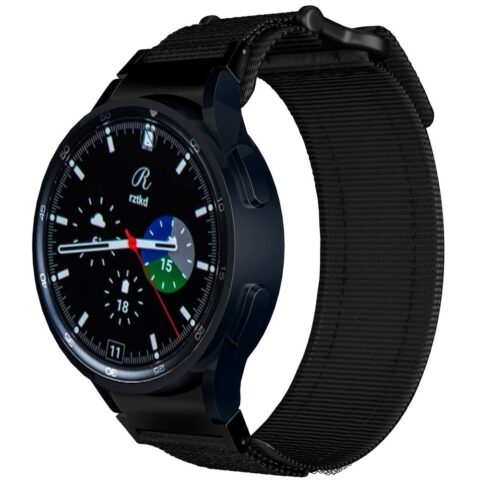 TECH-PROTECT SCOUT narukvica za SAMSUNG GALAXY WATCH 4 / 5 / 5 PRO / 6 (crna) - Slika 1