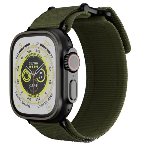 TECH-PROTECT SCOUT narukvica za Apple Watch 4 / 5 / 6 / 7 / 8 / 9 / SE / ULTRA 1 / 2 (42 / 44 / 45 / 49 mm) MILITARY GREEN - Slika 1