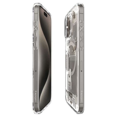 7 SPIGEN ULTRA HYBRID MAGSAFE zaštita za iPHONE 15 PRO MAX (NATURAL TITANIUM) - Slika 8