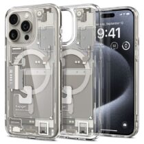 SPIGEN ULTRA HYBRID MAGSAFE zaštita za iPHONE 15 PRO MAX (NATURAL TITANIUM)