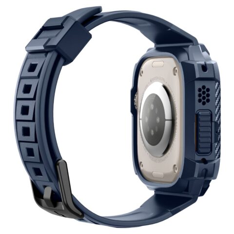 SPIGEN RUGGED ARMOR ”PRO” narukvica / maskica za Apple Watch ULTRA 1 / 2 (49 mm) NAVY BLUE - Slika 8