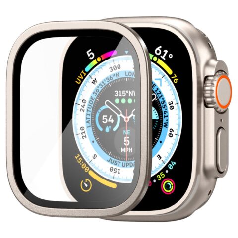 SPIGEN GLAS.TR SLIM PRO kaljeno staklo za APPLE WATCH ULTRA 1 / 2 (49 mm) TITANIUM - Slika 10