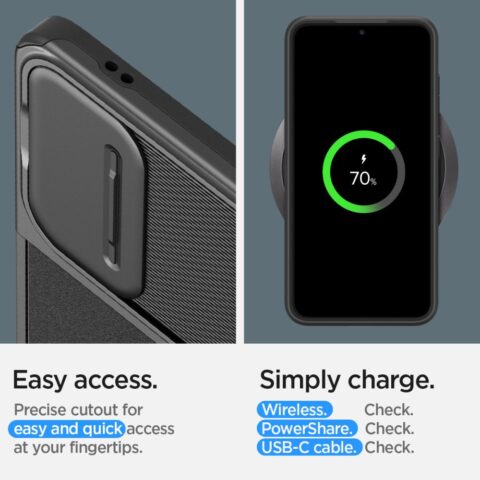 SPIGEN OPTIK ARMOR Samsung GALAXY S24 (crna) - Slika 15