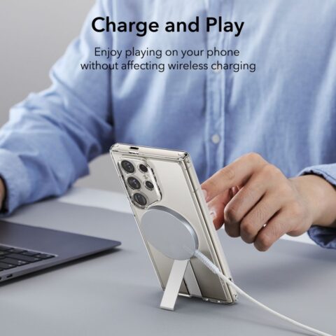 ESR FLICKSTAND BOOST HALOLOCK zaštita za Samsung GALAXY S24 ULTRA (CLEAR) - Slika 5