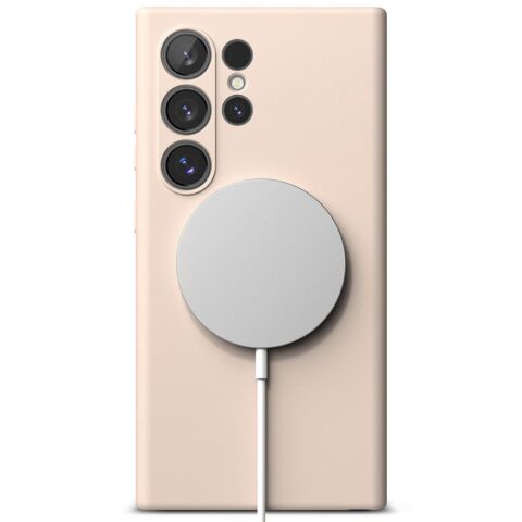 RINGKE SILICONE MAGNETIC MAGSAFE zaštita za Samsung GALAXY S24 ULTRA (PINK SAND) - Slika 12