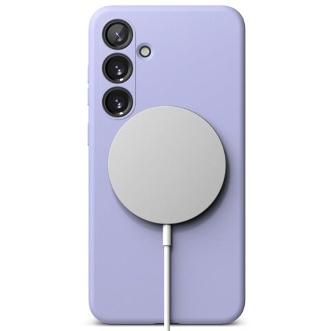 4 RINGKE SILICONE MAGNETIC MAGSAFE zaštita za Samsung GALAXY S24 (LAVENDER) - Slika 5