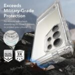 ESR ARMOR KICKSTAND zaštita za Samsung GALAXY S24 ULTRA (CLEAR) - Slika 6