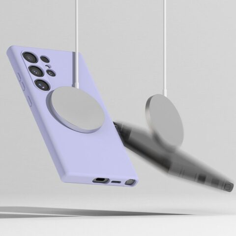 RINGKE SILICONE MAGNETIC MAGSAFE zaštita za Samsung GALAXY S24 ULTRA (LAVENDER) - Slika 7