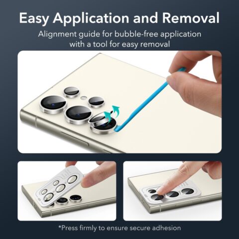 ESR CAMERA PROTECTOR zaštita kamere GALAXY S24 ULTRA (prozirni) - Slika 8