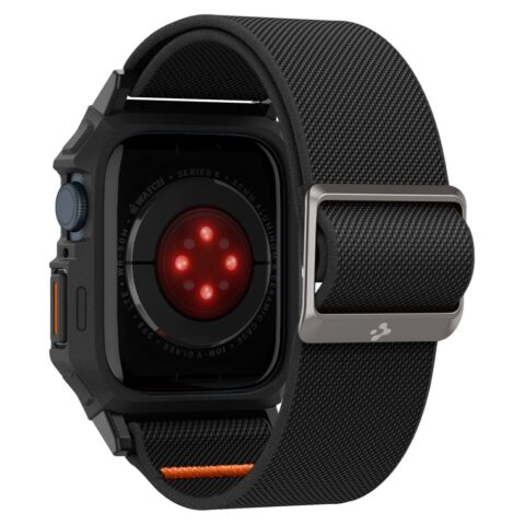 1 SPIGEN LITE FIT ”PRO” narukvica/zaštita za APPLE WATCH 4 / 5 / 6 / 7 / 8 / 9 / SE (44 / 45mm) MATTE BLACK - Slika 2