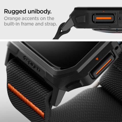 12 SPIGEN LITE FIT ”PRO” narukvica/zaštita za APPLE WATCH 4 / 5 / 6 / 7 / 8 / 9 / SE (44 / 45mm) MATTE BLACK - Slika 13