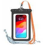 TECH-PROTECT UWC9 vodootporna torbica 8.9" BLACK/ORANGE