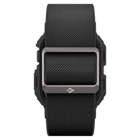 4 SPIGEN LITE FIT ”PRO” narukvica/zaštita za APPLE WATCH 4 / 5 / 6 / 7 / 8 / 9 / SE (44 / 45mm) MATTE BLACK - Slika 5