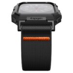 SPIGEN LITE FIT ”PRO” narukvica/zaštita za APPLE WATCH 4 / 5 / 6 / 7 / 8 / 9 / SE (44 / 45mm) MATTE BLACK - Slika 6
