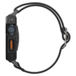 SPIGEN LITE FIT ”PRO” narukvica/zaštita za APPLE WATCH 4 / 5 / 6 / 7 / 8 / 9 / SE (44 / 45mm) MATTE BLACK - Slika 7