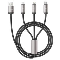 TECH-PROTECT ULTRABOOST 3 u 1 LIGHTNING & TYPE-C & MICRO-USB kabel 3.5A 100cm