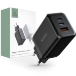 TECH-PROTECT C65W 3-PORT univerzalni strujni punjač PD65W/QC3.0 (crni)