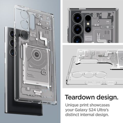 SPIGEN ULTRA HYBRID zaštita za Samsung GALAXY S24 ULTRA ZERO ONE (white) - Slika 5