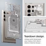 SPIGEN ULTRA HYBRID zaštita za Samsung GALAXY S24 ULTRA ZERO ONE (NATURAL TITANIUM) - Slika 5