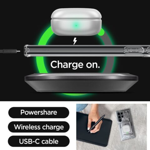 SPIGEN ULTRA HYBRID zaštita za Samsung GALAXY S24 ULTRA ZERO ONE (white) - Slika 4