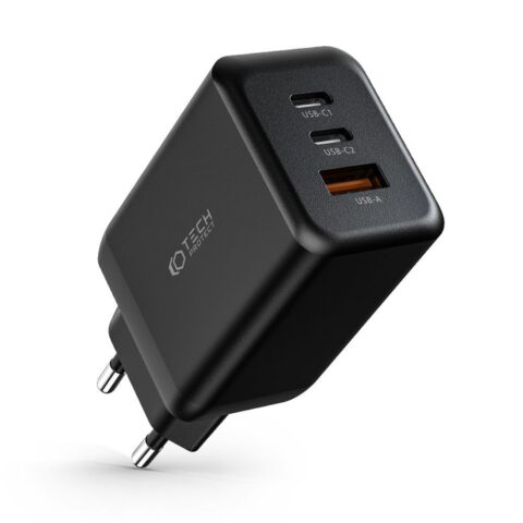 2 TECH-PROTECT C65W 3-PORT univerzalni strujni punjač PD65W/QC3.0 (crni) - Slika 3