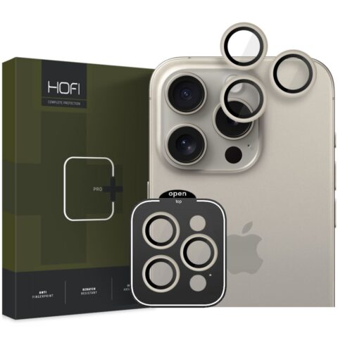 HOFI CAMRING PRO+ zaštita za kameru iPHONE 15 PRO / 15 PRO MAX (TITANIUM) - Slika 1