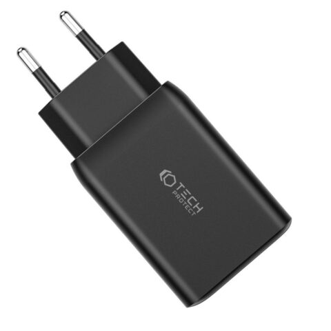 4 TECH-PROTECT C65W 3-PORT univerzalni strujni punjač PD65W/QC3.0 (crni) - Slika 5