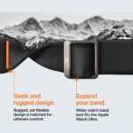 SPIGEN LITE FIT ”PRO” narukvica/zaštita za APPLE WATCH ULTRA 1 / 2 (49 mm) MATTE BLACK - Slika 7