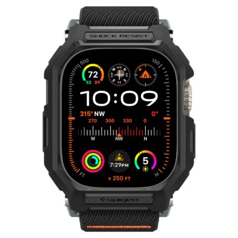 3 SPIGEN LITE FIT ”PRO” narukvica/zaštita za APPLE WATCH ULTRA 1 / 2 (49 mm) MATTE BLACK - Slika 13