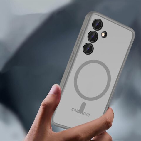 TECH-PROTECT MAGMAT MAGSAFE zaštita za Samsung Galaxy S24 (MATTE TITANIUM) - Slika 4