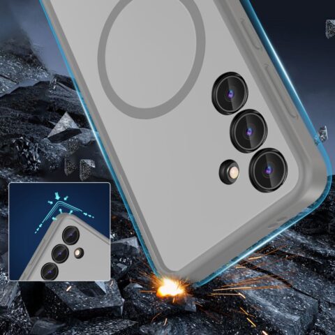 TECH-PROTECT MAGMAT MAGSAFE zaštita za Samsung Galaxy S24 (MATTE TITANIUM) - Slika 5